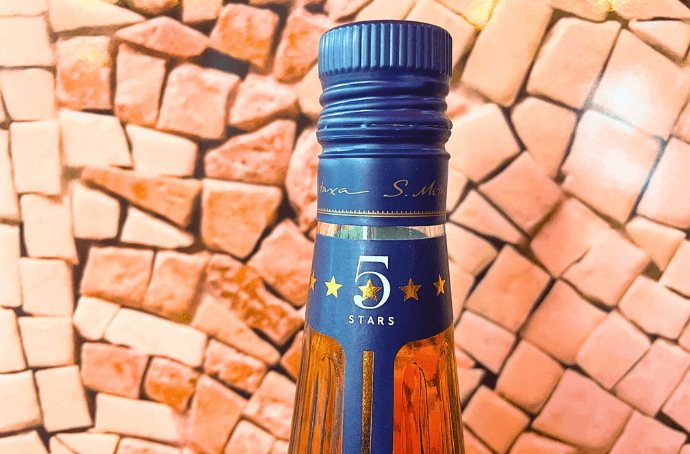 METAXA 5* ORIGINAL GREEK SPIRIT BRANDY 0.7L CORK